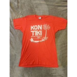 Vintage Virgin Islands T Shirt - Large - Single Stitch 80's